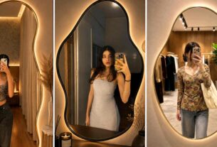 GLOWING MIRROR SELFIE AI PHOTO EDITING PROMPTS